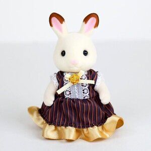 Calico Critters Sylvanian Families C-74 Chocolate Rabbit‎ Mother - Anniversary
